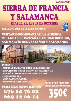 SIERRA DE FRANCIA Y SALAMANCA