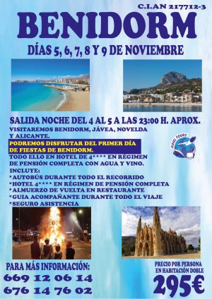 BENIDORM NOVIEMBRE