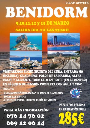 BENIDORM MARZO