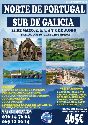 NORTE PORTUGAL SUR DE GALICIA