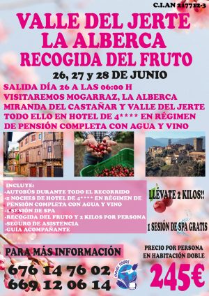 VALLE DEL JERTE JUNIO