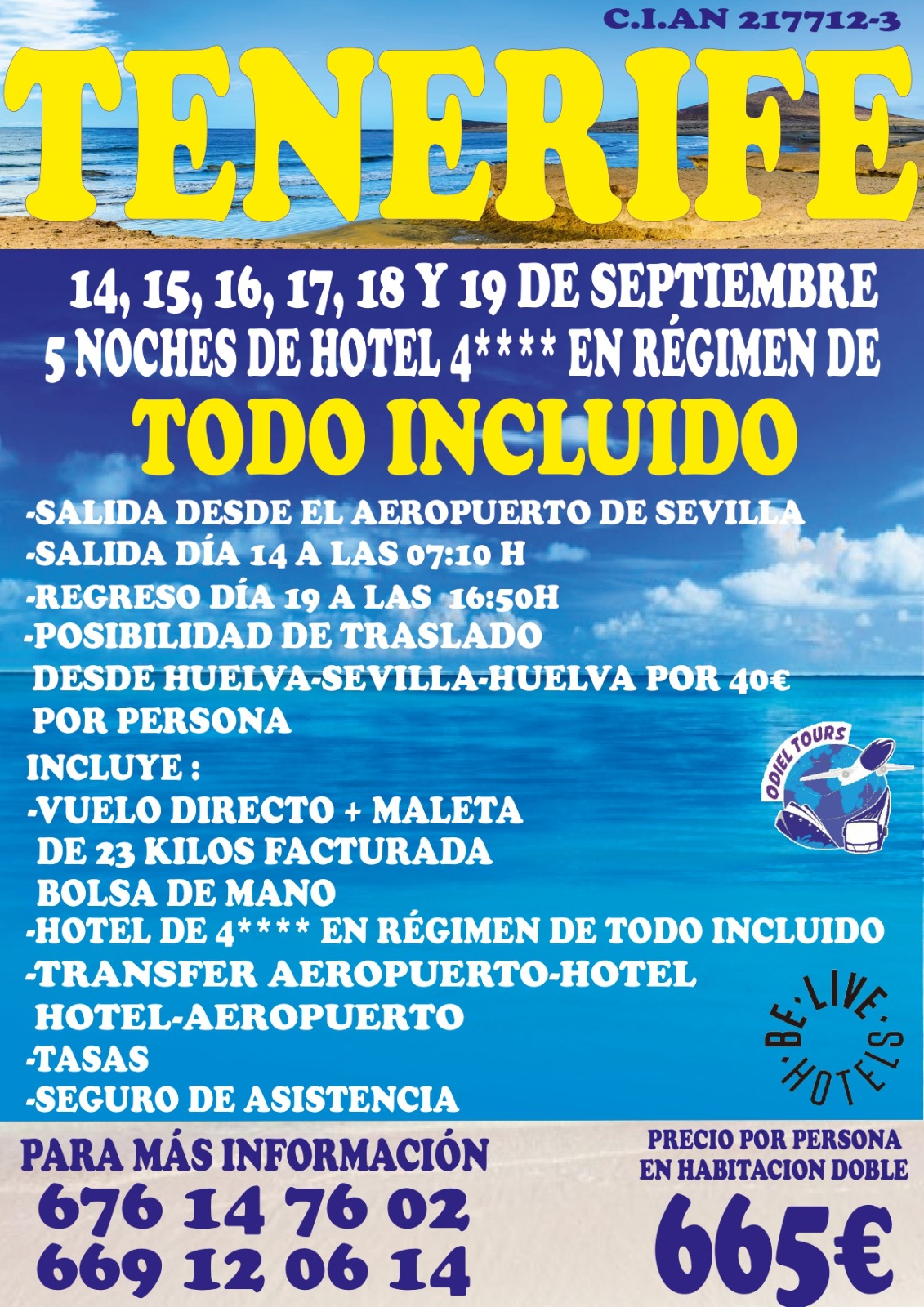 TENERIFE SEPTIEMBRE