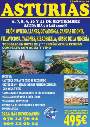 ASTURIAS SEPTIEMBRE