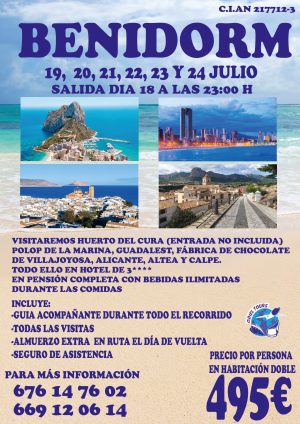 BENIDORM JULIO