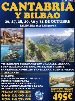 CANTABRIA FINAL DE OCTUBRE